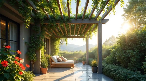 Profitez d'une pergola bioclimatique 4x3 pour une terrasse optimale