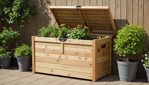 Optimisez votre espace avec un coffre de jardin pratique